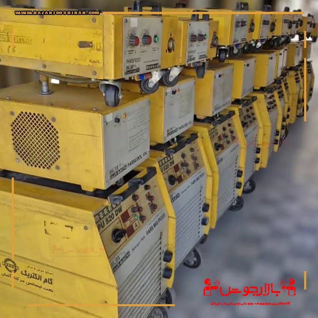 دستگاه جوش co2 گام الکتریک PARS MIG PU520 DW دست دوم 1 PU520 گام الکتریک آلمانی