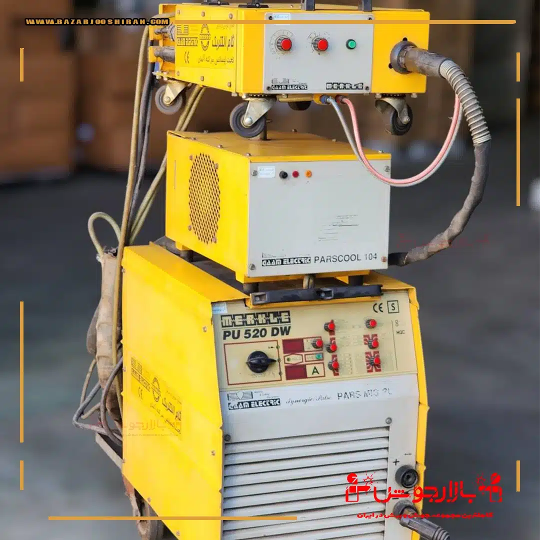 دستگاه جوش co2 گام الکتریک PARS MIG PU520 DW دست دوم PU520